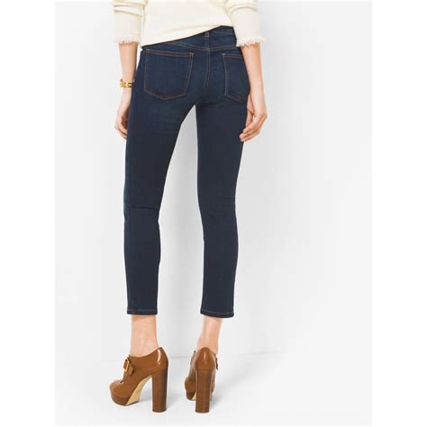 michael kors izzy cropped skinny|MICHAEL Michael Kors Izzy Cropped Skinny Jeans.